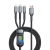 100W Super Fast Charge One Drag Three Mobile Phone Charging Cable Apple Android Phone Universal