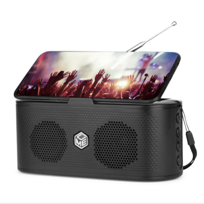 MCE-022 Solar Bluetooth Gift Audio Outdoor Portable Bluetooth Speaker Mobile Phone Bracket USB Antenna Speaker