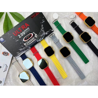 T10ultra Smart Watch Bracelet Double Strap Wireless Charger Monitoring Sports Watch