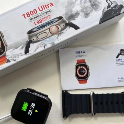 T800 Ultra Huaqiang North S8 Smart Watch HD Large Screen 1.99-Inch Phone Bluetooth Sports Bracelet