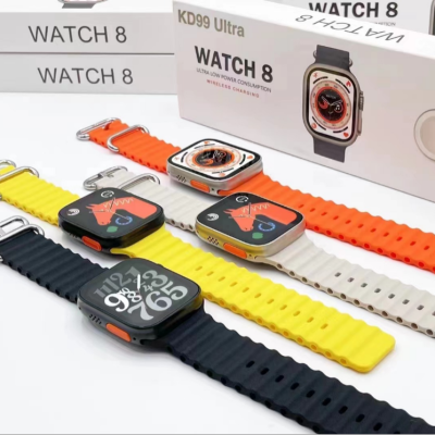 Kd99ultra Smart Watch Huaqiang North Cross-Border Best-Seller on Douyin Foreign Trade Silicone Sports Bracelet Factory Wholesale