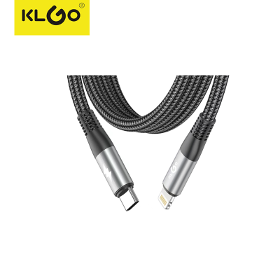 Yellow Knife Nylon Braided 2.4A Data Cable MFi Certification Applicable to Apple Lengthened Fast Charging USB Mobile Phone Charging Cable