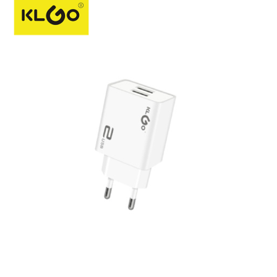 KC-100 5v2a Mobile Phone Charger Dual USB Port Fast Charge Charging Plug Charger