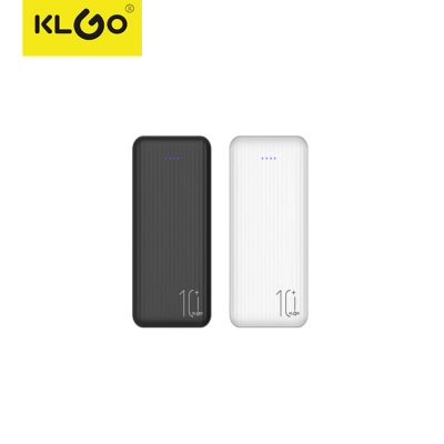 KP-56 Mobile Power 10000mah Dual USB Polymer Portable 2.1a Fast Charge WP-129 Factory Wholesale