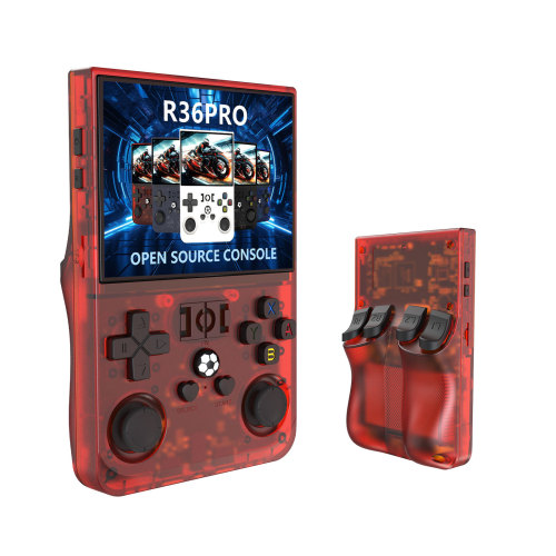 跨境新款R36SPRO开源掌上游戏机GBA街机经典FC便携PSP掌机