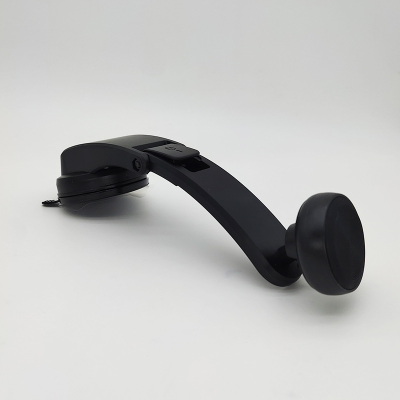 Car Magnetic Navigation Car Mobile Phone Bracket Dashboard Suction Cup Curved Arm Adjustable Rotating Magnet Bracket