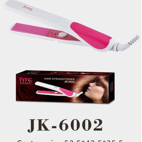 HTC Household Convenient Hair Straightener， can Make Hair Smooth and Straight， significant Effect