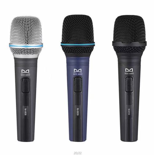 wired microphone all-metal drop-resistant network high fidelity moving coil microphone anchor karaoke home microphone