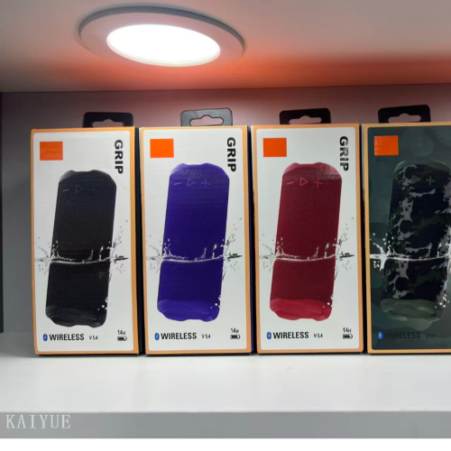 GRIP跨境新款无线蓝牙音箱手提便携式超重低音炮RGB插卡音响