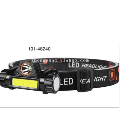 Lithium Battery Headlamp 101 Strong Light Long-Range Head-Mounted Helmet Miner's Lamp Led Rechargeable Outdoor Emergency Lamp with a Big Bulb