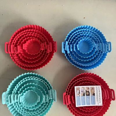Silicone fried potholder air fryer silica gel pad paper baking paper
