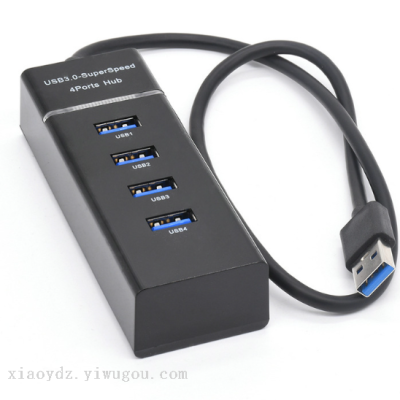 USB 3.0hub Hub Docking Station Cable Seperater One Support Four Light Bar 1 4