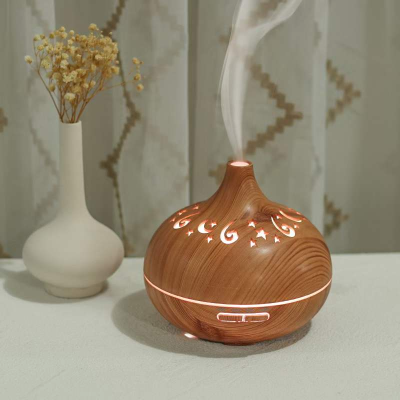 Hollow Onion Seven-Color Lantern Aromatherapy Humidifier