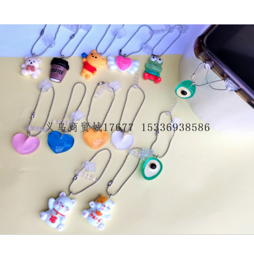 cartoon pendant dust plug various interface adaptation