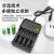 18650 Charger Intelligent Four-Slot Lithium Battery Fixed Charger 16340 Lithium Battery Four-Charge Reverse Connection Protection Independent Current