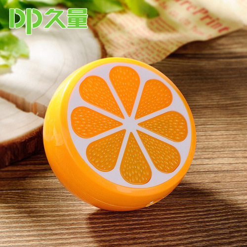 明盛DP久量光控感应小夜灯led橙色桔子灯儿童起夜灯床头灯批发