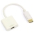 Large DP to HDMI Female TV Digital HDMI Cable Interface DisplayPort to HDMI Adapter Cable