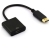 Large DP to HDMI Female TV Digital HDMI Cable Interface DisplayPort to HDMI Adapter Cable