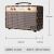 New Products in Stock Sk2030 Wireless High-Power Bluetooth Speaker Retro Leather Portable Creative Gift Desktop Audio