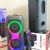 New S4420 Flame Lamp Bluetooth Speaker Outdoor Square Dance Portable Bluetooth Speaker Double 4-Inch RGB Colorful Light