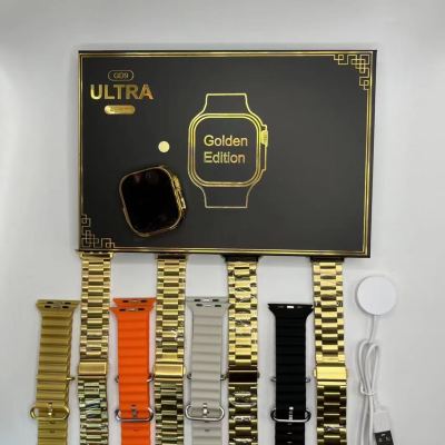 Cross-Border Foreign Trade Tuhao Gold Ultra Smart Watch Watch8 Sports GD9 Blood Oxygen Blood Pressure Heart Rate