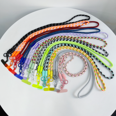 Multifunctional Mobile Phone Lanyard Thick Neck Rope 8mm Universal Mobile Phone Lanyard Hanging Key Water Cup