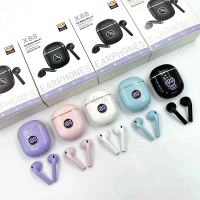  Digital Display  Charging Bin TWS Ear-to-Ear Bluetooth Earphone in-Ear Sports Headset for Conversation Bass Headphones
