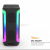 New MS-3628 Double 4-Inch RGB Horse Running Light Card Bluetooth Speaker Portable Outdoor Subwoofer with FM