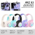 New AZK-02 Cute Pet Space Capsule Luminous Card Bluetooth Headset with Call Headset Sports Outdoor Headset