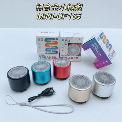M3 Aluminum Alloy Mini Bluetooth Speaker M7 Card Desktop Card Holder Audio Gift M17 Colorful Subwoofer