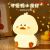 Cute Duck Silicone Pat Lamp Rechargeable LED Small Night Lamp