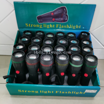 Hot Selling Flashlight Small Plastic Flashlight Dimming Torch Outdoor Lighting Lamp