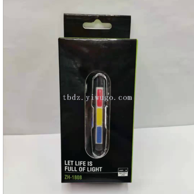 New USB charging bicycle lights, warning lights safety lamps, cycling light equipment