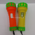 New LED Small Flashlight AG13 Electronic Light Plastic Flashlight