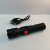 New USB Rechargeable Flashlight Power Torch Outdoor Lighting Lamp