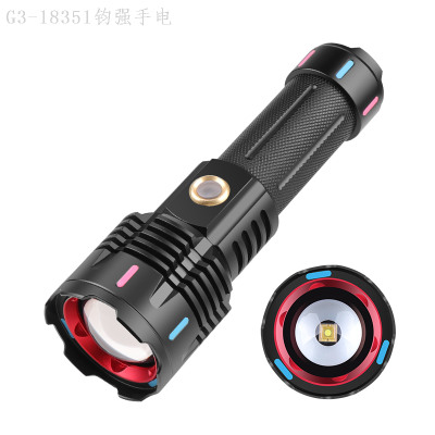 Amazon 30W LED White Laser with Color Luminous Fluorescence Cool Focus Long Shot Outdoor Power Torch
