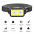 Cross-Border New Arrival Led Multi-Function Headlamp Built-in Battery TYPE-C USB Charging Lightweight Cob Induction Headlamp