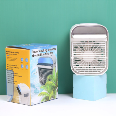 Colorful Aromatherapy Air Cooler USB Hot Sale Aroma Diffuser Mini Desktop Fan
