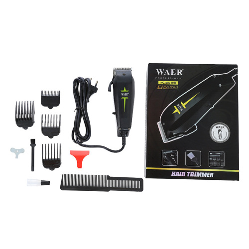 外贸爆款WAER电源式电推剪发廊专用电推子理发器厂家批发
