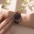 Foreign Trade New Fashion Women's Silicone Strap Quartz Wrist Watch Student Minimalist Sports Watch in Stock Wholesale