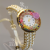 Cross-Border Hot Factory Direct Sales Wool Woven Strap Exaggerated Dial Quartz Watch