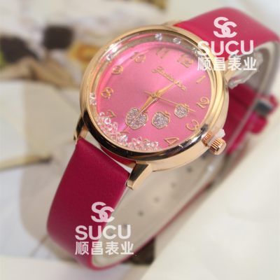 Watch Wholesale Thin and Glittering Ball Design Women's Special Interest Light Luxury All-Match Casual Watch Women's One Piece Dropshipping
