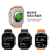 Square Plate Smart Bluetooth Bracelet Body Temperature Heart Rate ECG Blood Oxygen Sleep Body Monitoring Smart Watch