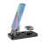 Foreign Trade New Multi-Functional Desktop Three-in-One Wireless Charger Smart Foldable Mobile Phone Holder Wireless Fast Charging