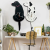 Cross-Border Cartoon DIY Acrylic Art Clock Home Decoration Living Room Wagging Tail Cat Children's Room Creative Clock