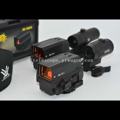 Uh2 Generation Red Film + 3R Double Mirror New Upgrade Sensor Function Red Dot Holographic Telescopic Sight Set