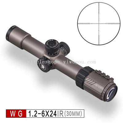 Discoverer WG 1.2-6x24ir (30 Pipe Diameter) Simplified Section Speed Aiming
