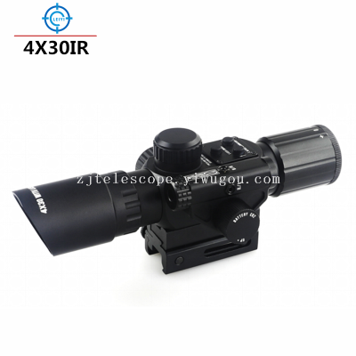New 4 X30ir Blue Tape Red Laser Integrated Telescopic Sight