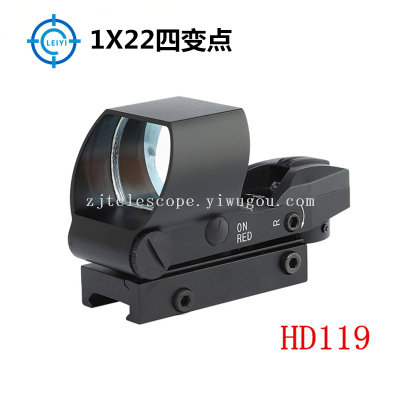 Hd119 Holographic Internal Red Dot 1x22 Four Change Points