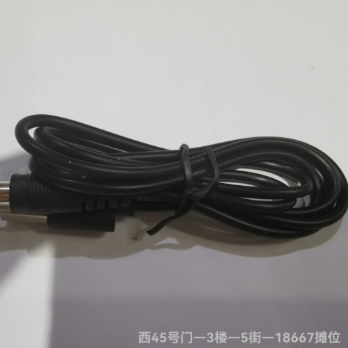 Black USB Cable 5.5DC Port 1M Long